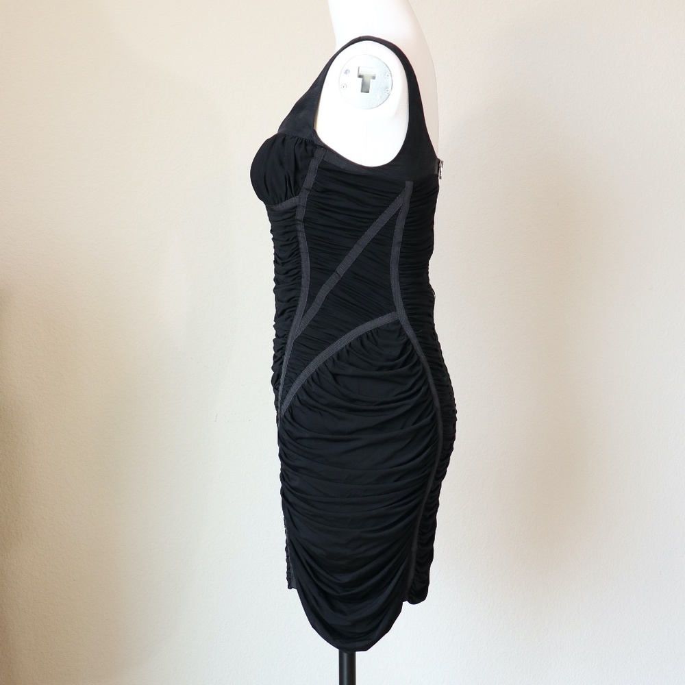 rag & bone black corseted cocktail dress - Picture 7 of 14